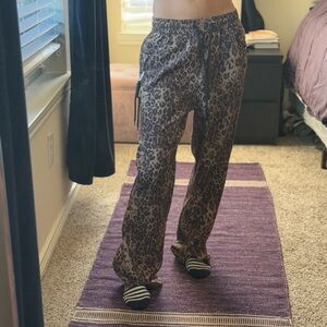 Leopard Print Lounge Pants